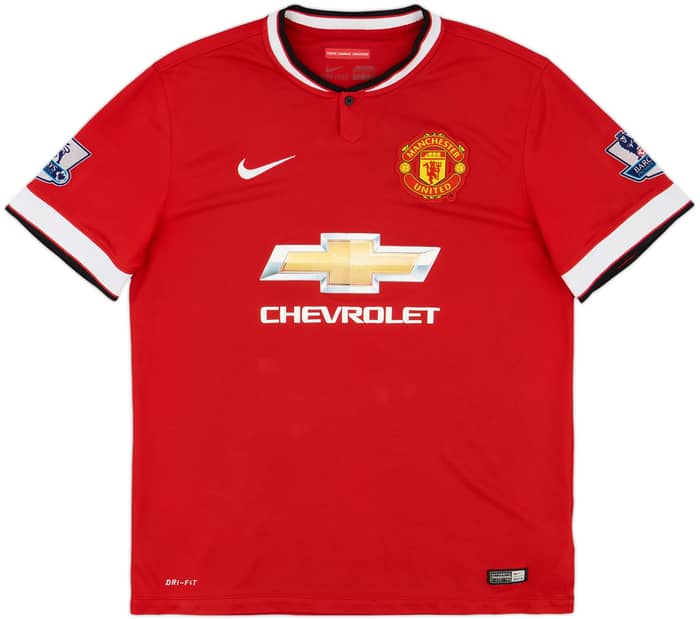 2014-15 Manchester United Home Shirt Falcao #9 - 6/10 - (L)