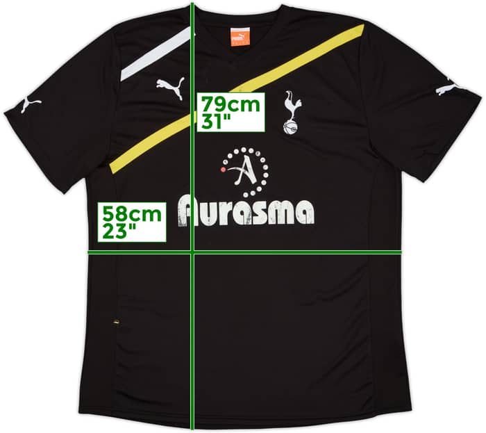 2011-12 Tottenham Third Shirt - 4/10 - (XL)