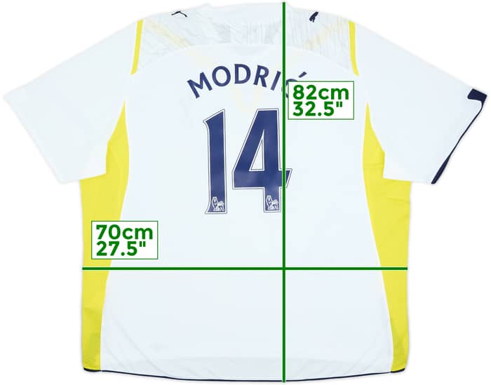 2009-10 Tottenham Home Shirt Modric #14 (3XL)
