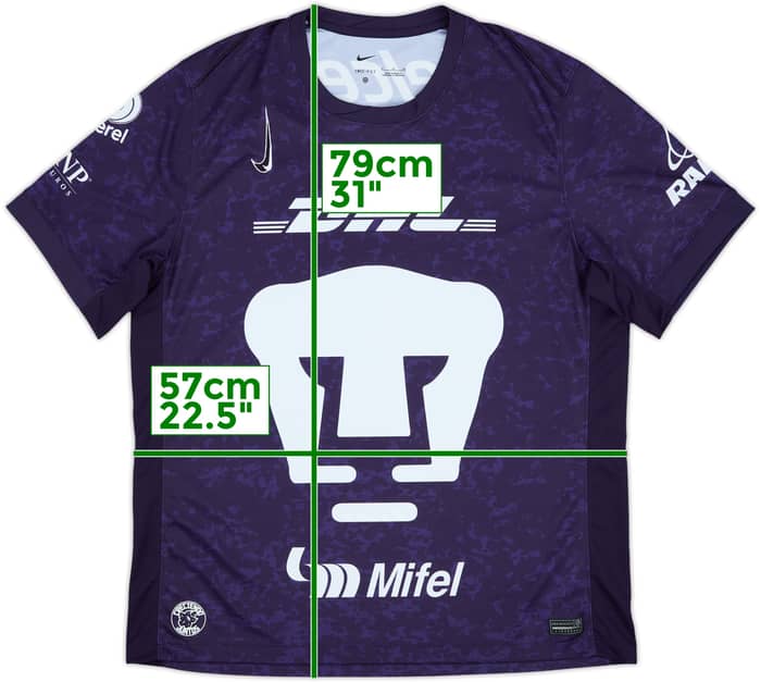 2024-25 UNAM Pumas Third Shirt - 10/10 - (XL)