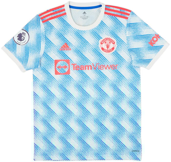 2021-22 Manchester United Away Shirt B.Fernandes #18 - 8/10 - (M)