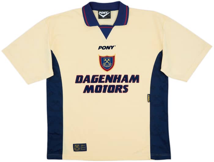 1996-97 West Ham Third Shirt Dicks #3 - 8/10 - (L)