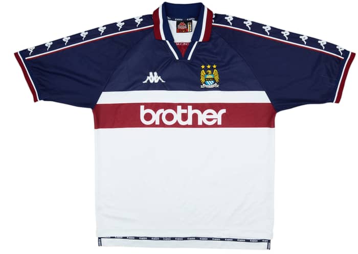 1997-98 Manchester City Away Shirt - 8/10 - (XL)