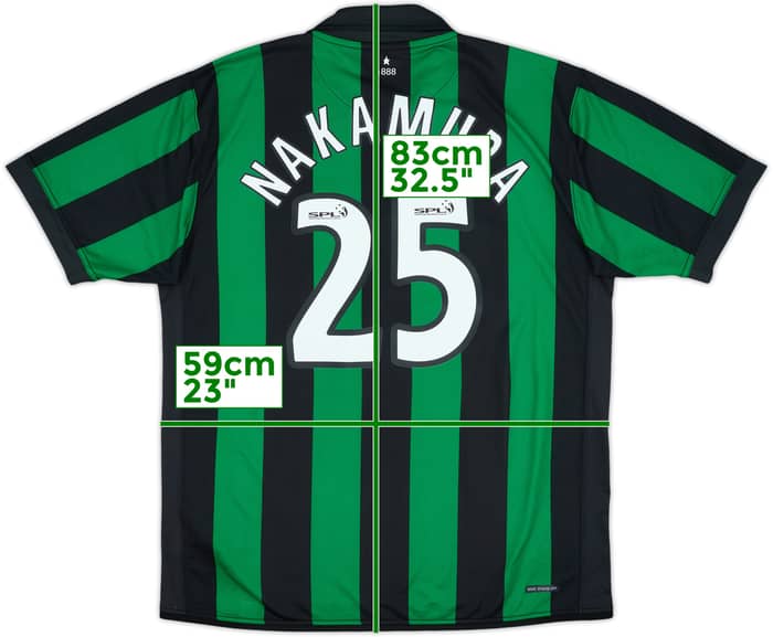 2006-08 Celtic Away Shirt Nakamura #25 - 9/10 - (XL)