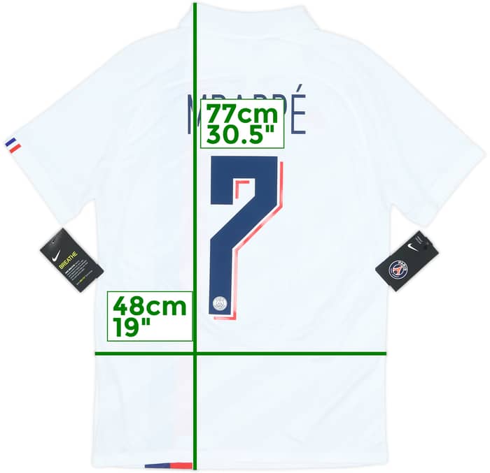 2019-20 Paris Saint-Germain Third Shirt Mbappe #7 (S)