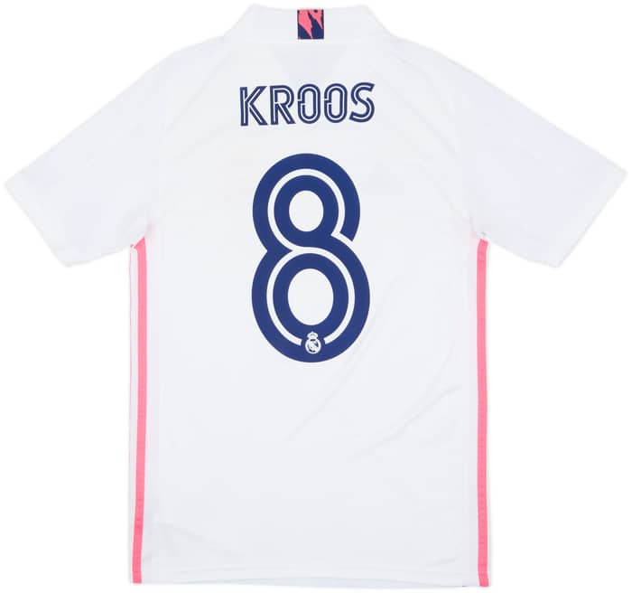 2020-21 Real Madrid Home Shirt Kroos #8 - 7/10 - (XS)