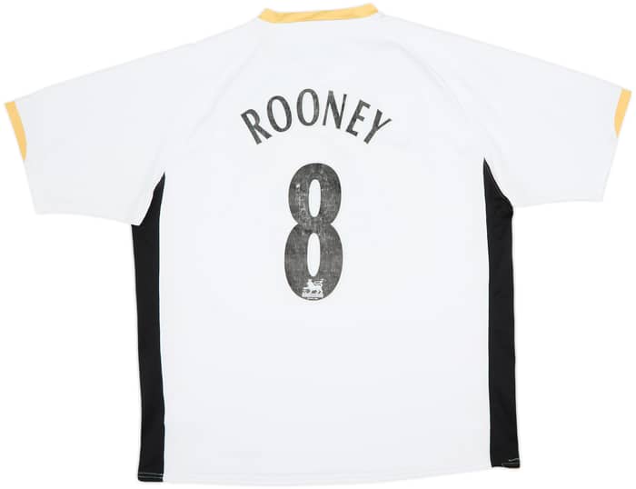 2006-08 Manchester United Away Shirt Rooney #8 - 6/10 - (XXL)