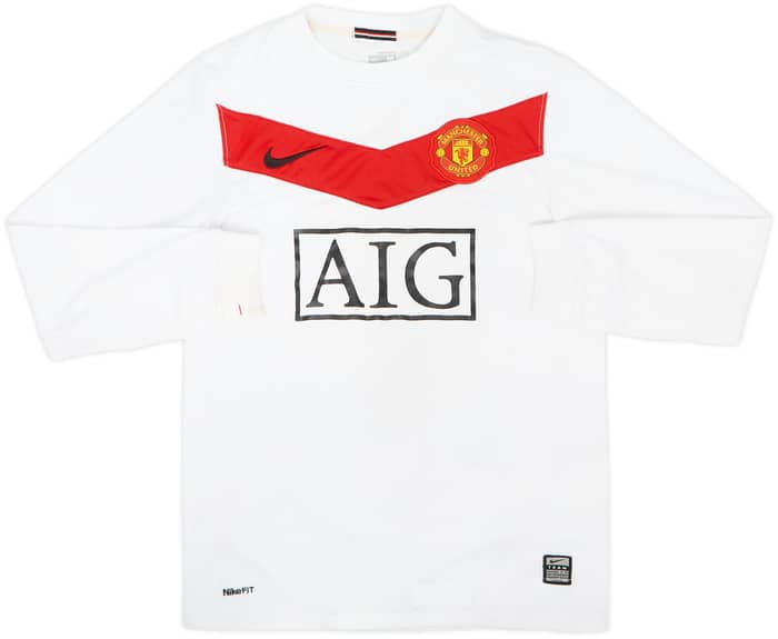 2009-10 Manchester United GK Shirt Van Der Sar #1 - 7/10 - (M.Boys)