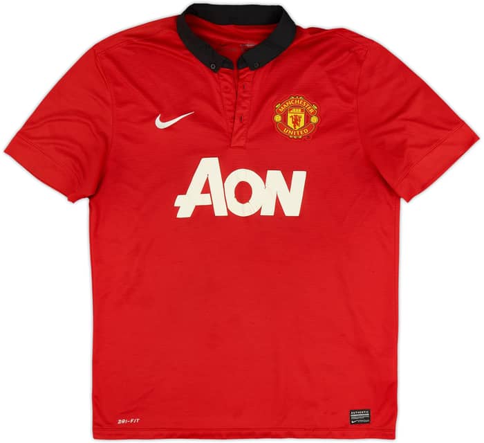 Camiseta de local del Manchester United 2013-14 Carrick #16 - 5/10 - (L)