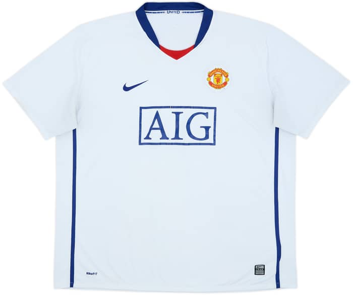 2008-10 Manchester United Away Shirt Vidic #15 - 5/10 - (XXL)