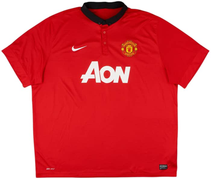 2013-14 Manchester United Home Shirt Rooney #10 - 10/10 - (3XL)