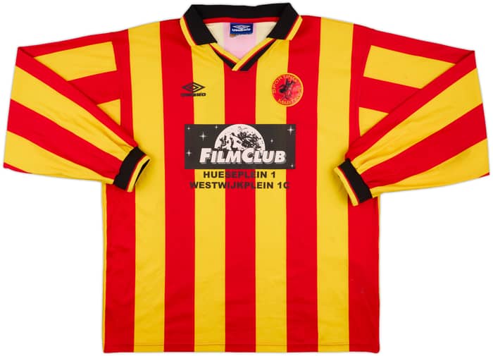 1999-00 Sporting Martinus Home L/S Shirt #9 - 9/10 - (XL)