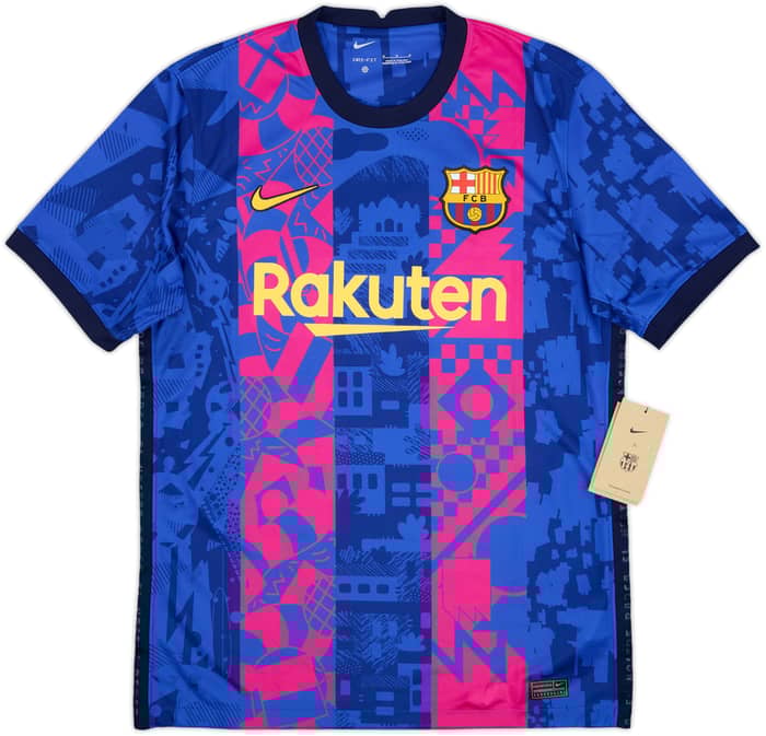 2021-22 Barcelona Third Shirt Gavi #30 (M)