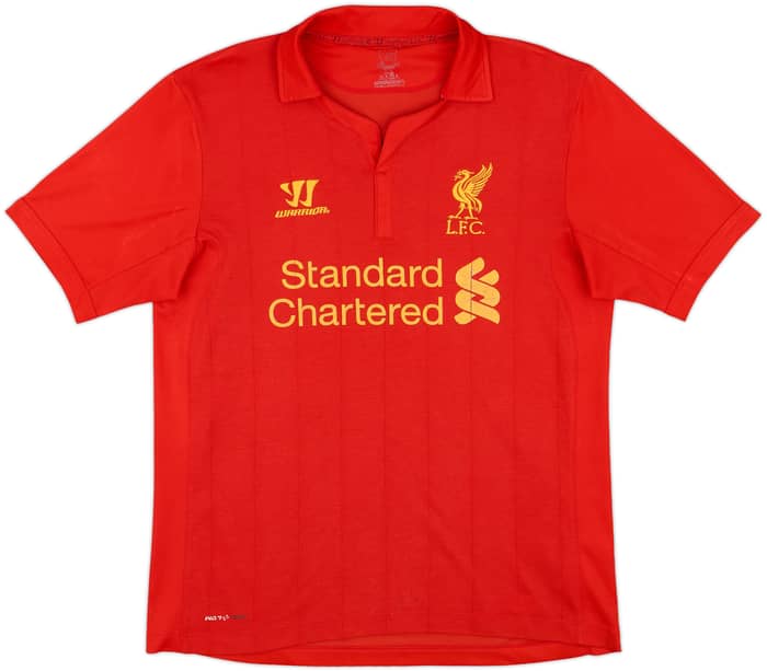 2012-13 Liverpool Home Shirt Suarez #7 - 6/10 - (M)