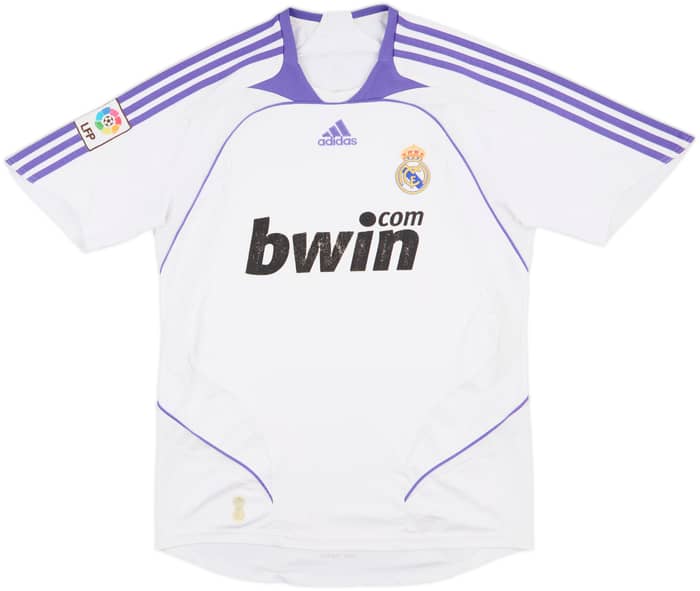 2007-08 Real Madrid Home Shirt - 6/10 - (L)