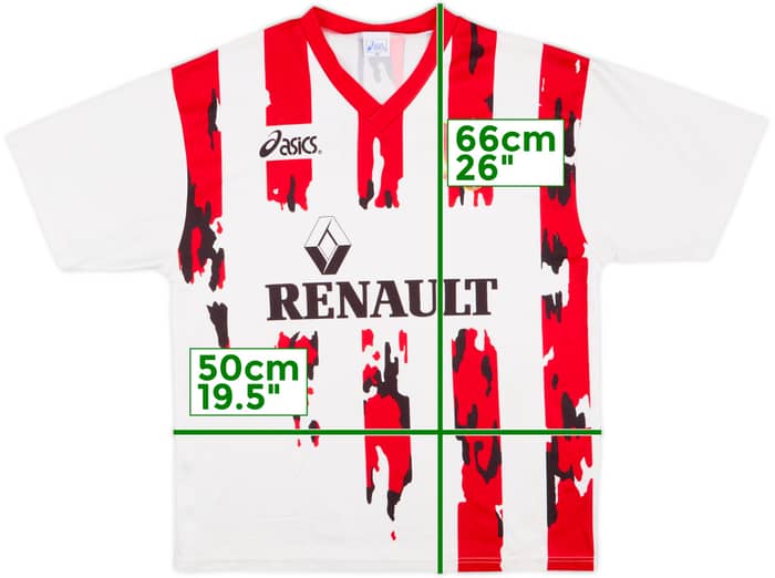 1994-95 Rot-Weiss Essen Home Shirt - 8/10 - (XS)