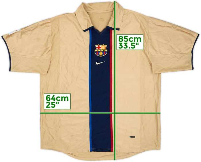 2001-03 Barcelona Away Shirt - 5/10 - (XL)