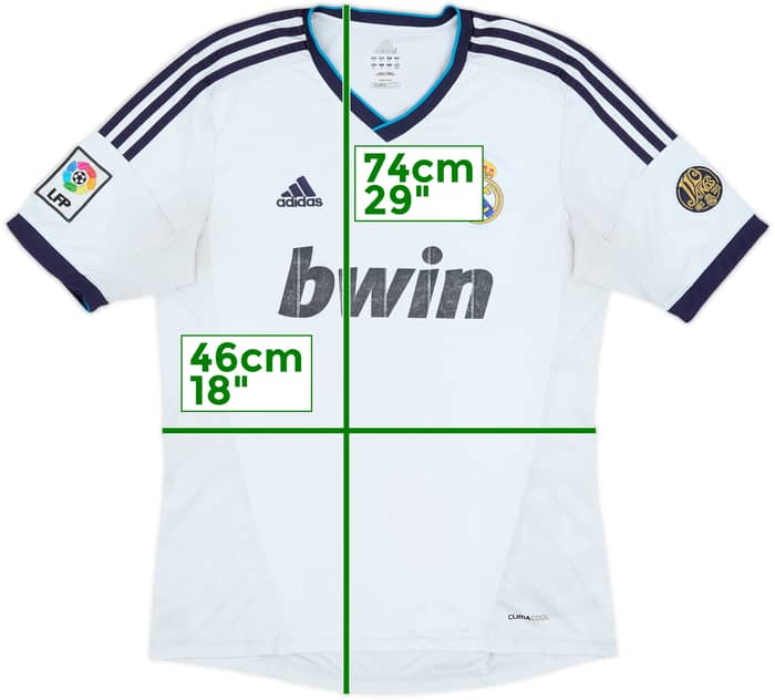 2012-13 Real Madrid Home Shirt - 4/10 - (M)