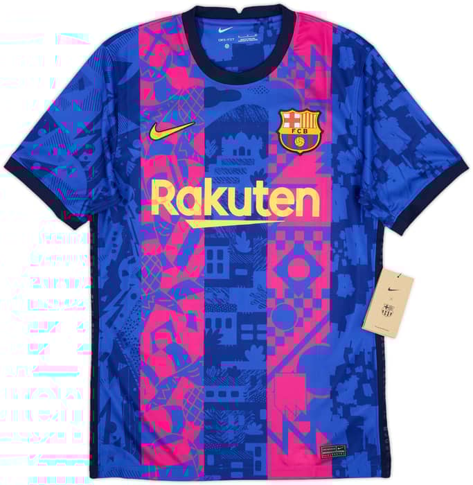 2021-22 Barcelona Third Shirt Gavi #30 (S)