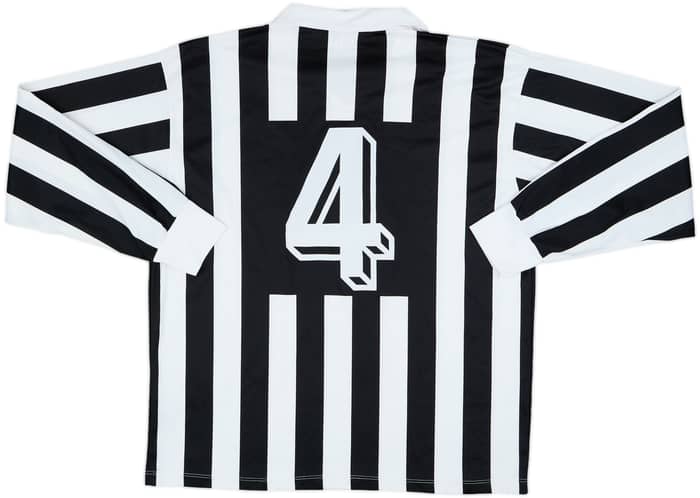 1992-94 Juventus Basic Home L/S Shirt #4 - 8/10 - (L)