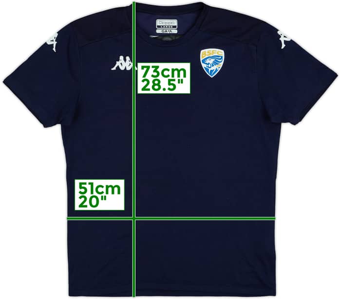 2020-21 Brescia Kappa Training Shirt - 8/10 - (L)