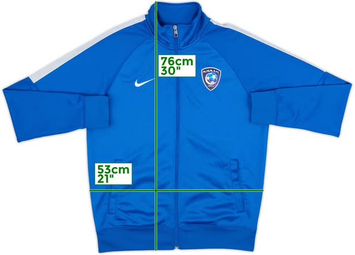 2015-16 Al Hilal Nike Track Jacket - 9/10 - (M)