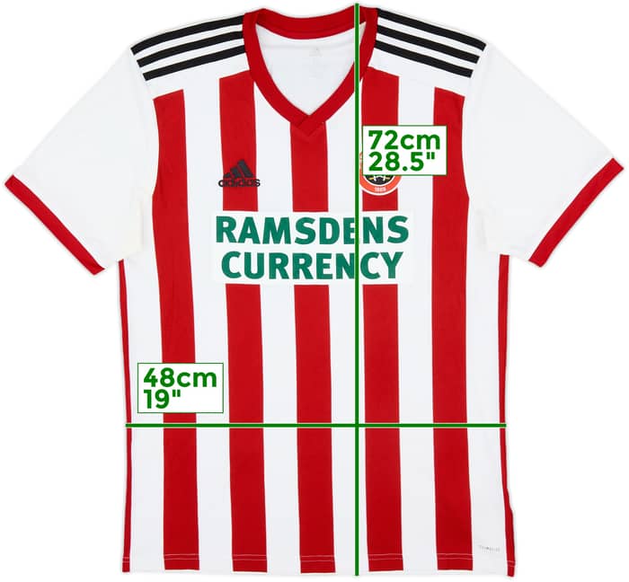 2018-19 Sheffield United Home Shirt - 8/10 - (M)