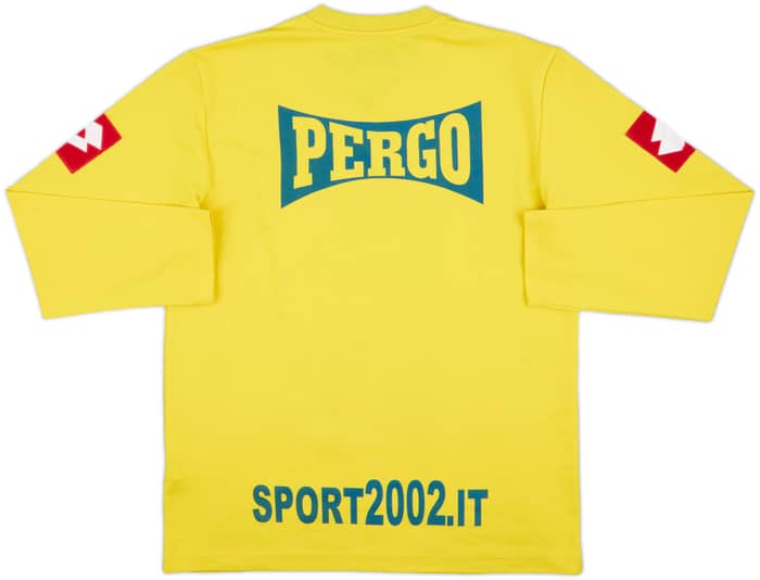 2009-10 Pergocrema Lotto Player Issue Training L/S Shirt #18 - 6/10 - (L)