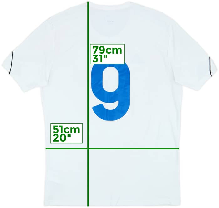 2024-25 Italy adidas Training Shirt #9 - 7/10 - (L)