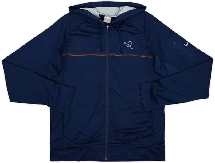 2008-10 Nike Ronaldinho R10 Hooded Track Jacket - 9/10 - (L)