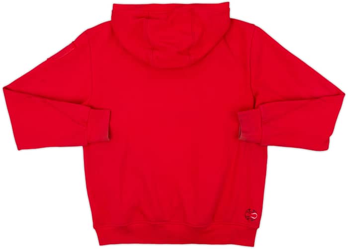 2007-08 AC Milan adidas Hooded Track Jacket - 7/10 - (L)