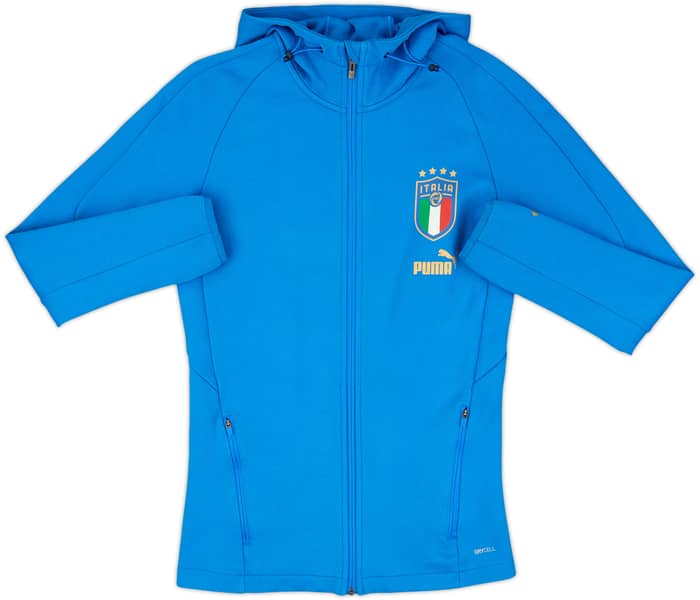 2022-23 Italy Puma Hooded Track Jacket - 9/10 - (S)
