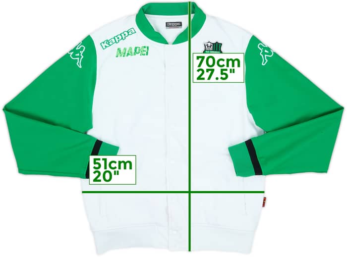 2015-16 Sassuolo Kappa Track Jacket - 6/10 - (M)