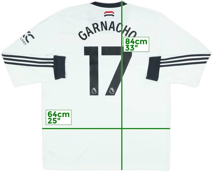 2024-25 Manchester United Third L/S Shirt Garnacho #17 (XXL)