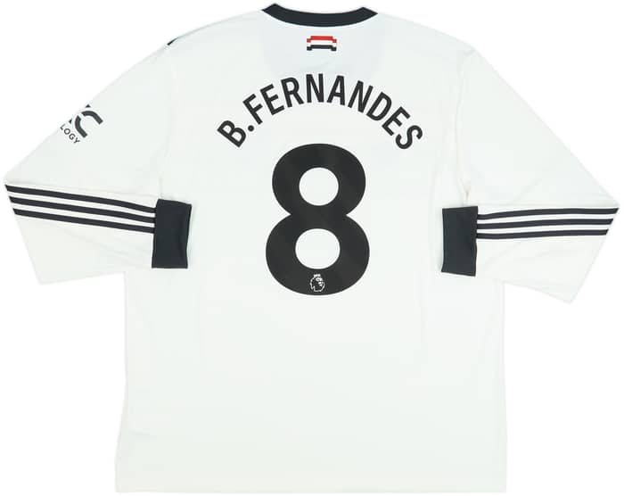 2024-25 Manchester United Third L/S Shirt B.Fernandes #8 - 8/10 - (XXL)