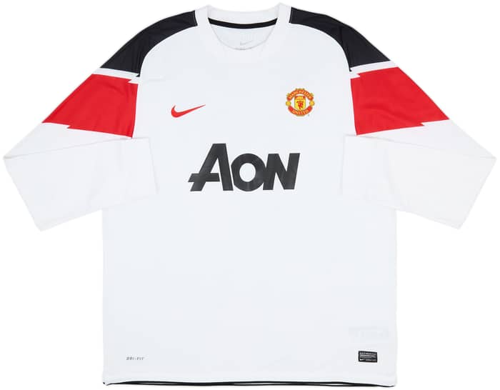 2010-12 Manchester United Away L/S Shirt Rooney #10 - 10/10 - (XL)