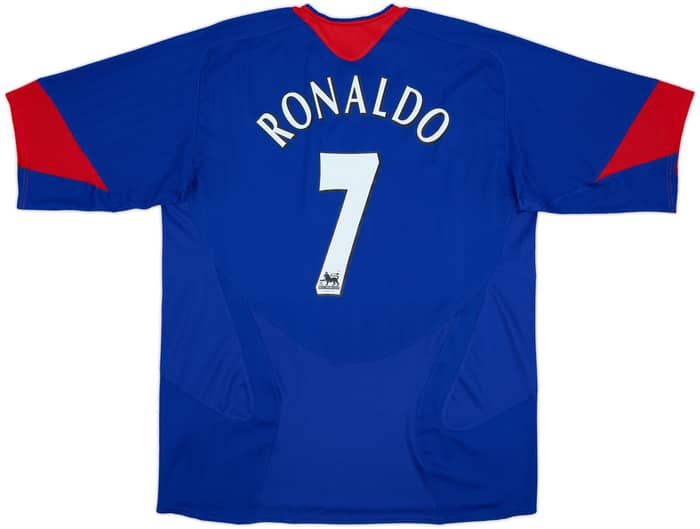 2005-06 Manchester United Away Shirt Ronaldo #7 - 8/10 - (XL)