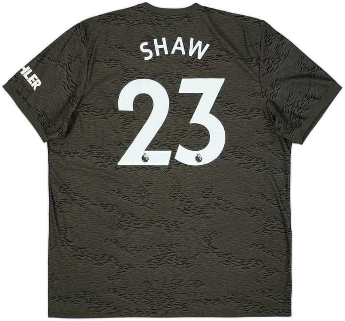 2020-21 Manchester United Away Shirt Shaw #23 - 10/10 - (XXL)