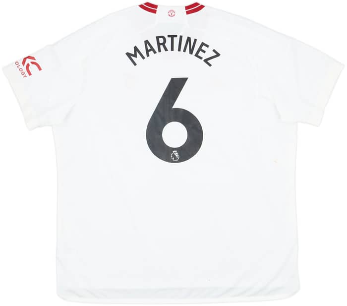 2023-24 Manchester United Third Shirt Martinez #6 (3XL)