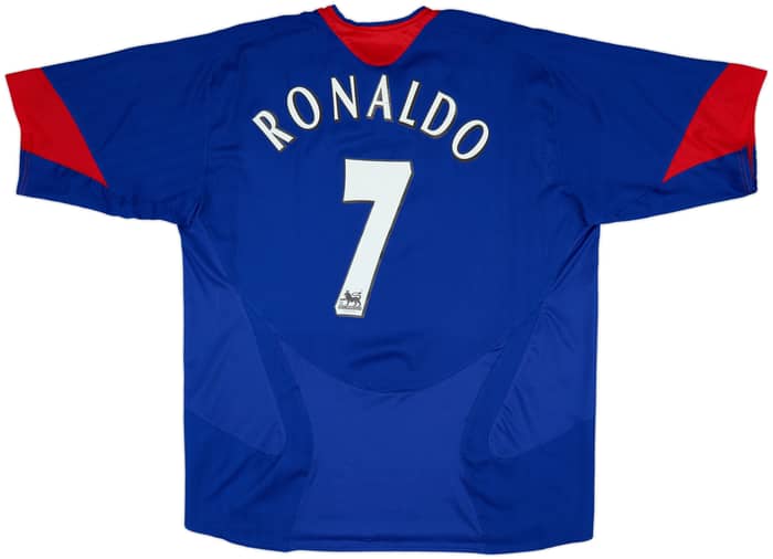 2005-06 Manchester United Away Shirt Ronaldo #7 - 8/10 - (XL)