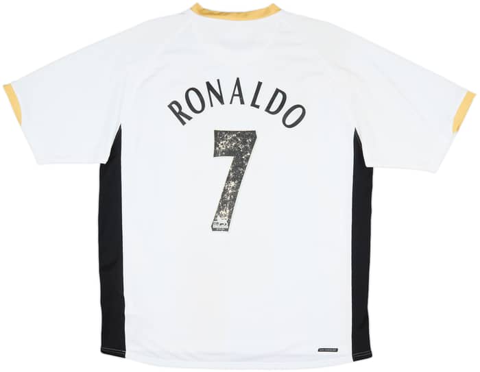 2006-08 Manchester United Away Shirt Ronaldo #7 - 5/10 - (XL)