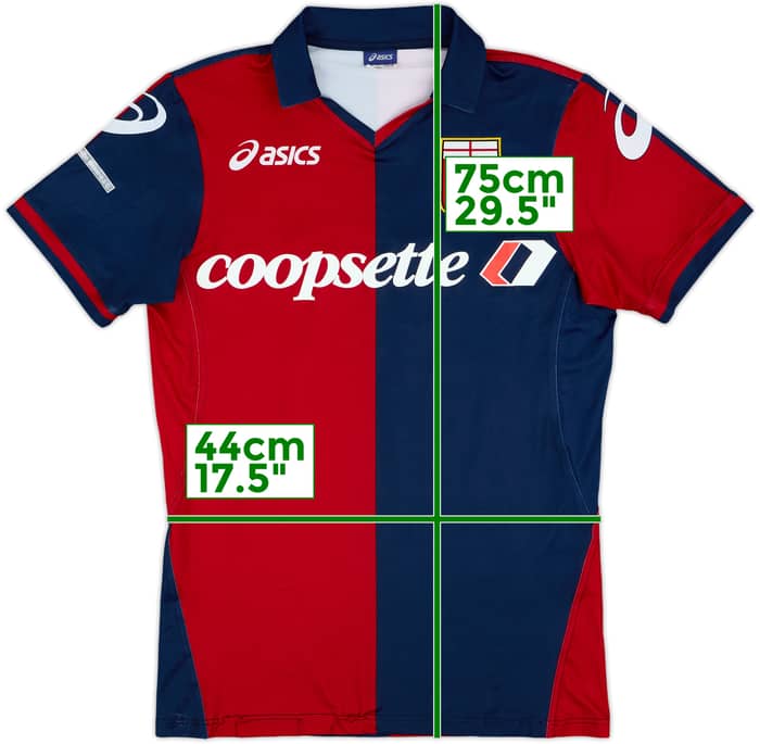 2011-12 Genoa Home Shirt #13 - 5/10 - (M)