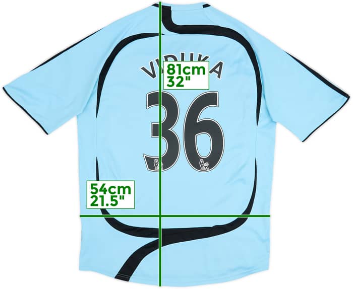 2007-08 Newcastle Away Shirt Viduka #36 - 6/10 - (L)