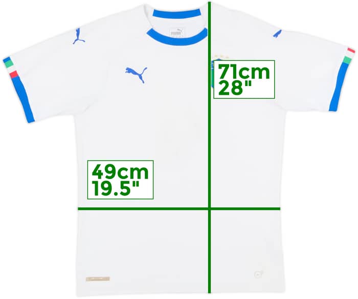 2018-19 Italy Away Shirt - 6/10 - (M)