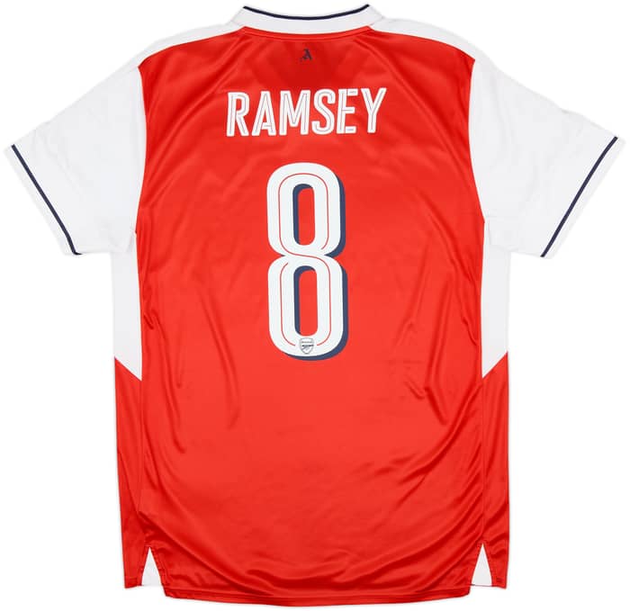 2016-17 Arsenal Home Shirt Ramsey #8 - 8/10 - (L)