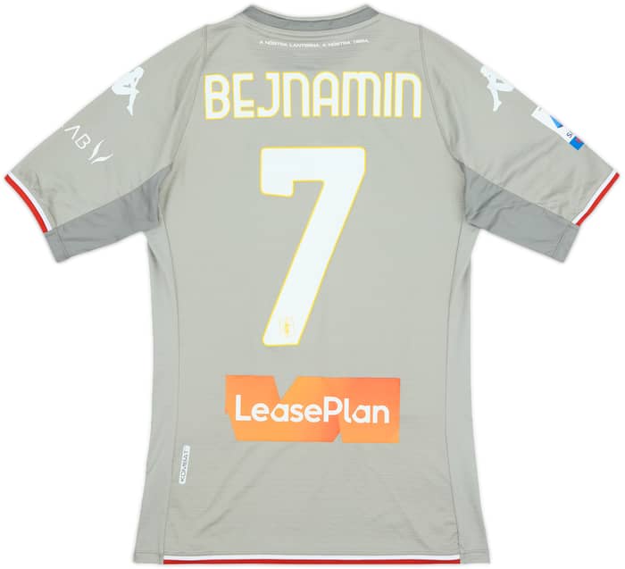 2021-22 Genoa Authentic Third Shirt Bejnamin #1 - 8/10 - (S)