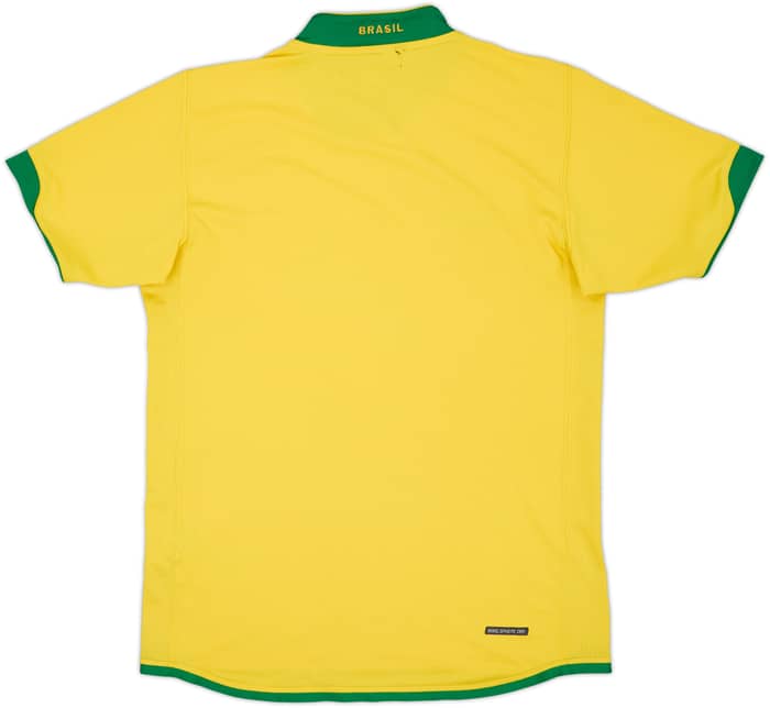 2006-08 Brazil Home Shirt - 5/10 - (M)