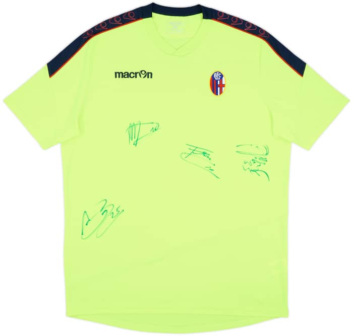 2016-17 Bologna Signed Macron Training Shirt - 8/10 - (XXL)
