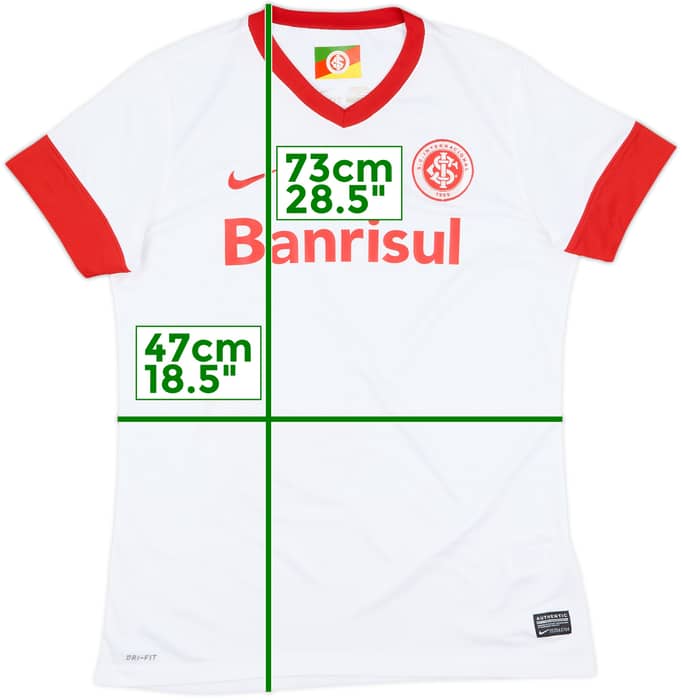 2012 Internacional Away Shirt - 9/10 - (Women's L)