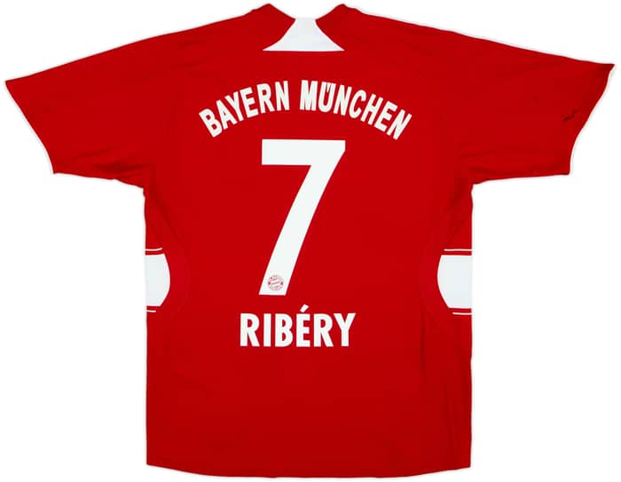 2008-09 Bayern Munich Home Shirt Ribery #7 - 4/10 - (XL.Boys)